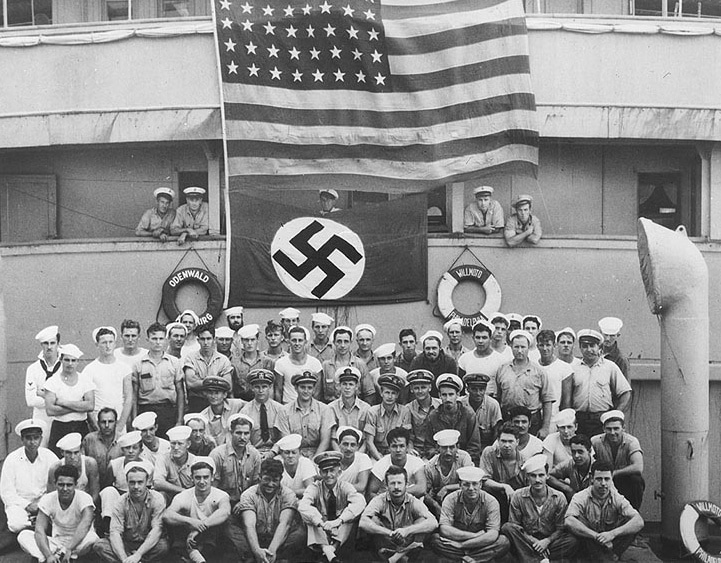 German blockade runner Odenwald